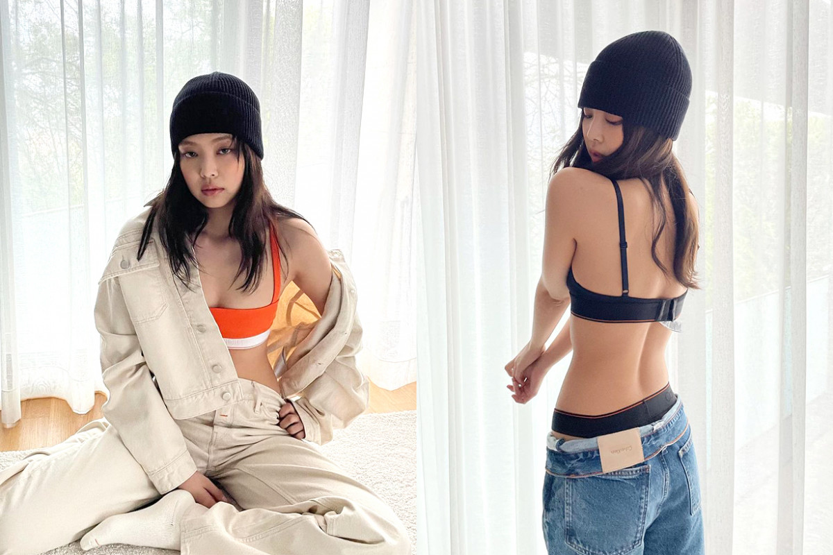 Jennie 上演「回眸露背殺」!粉絲大呼:零贅肉螞蟻腰太逼人~
